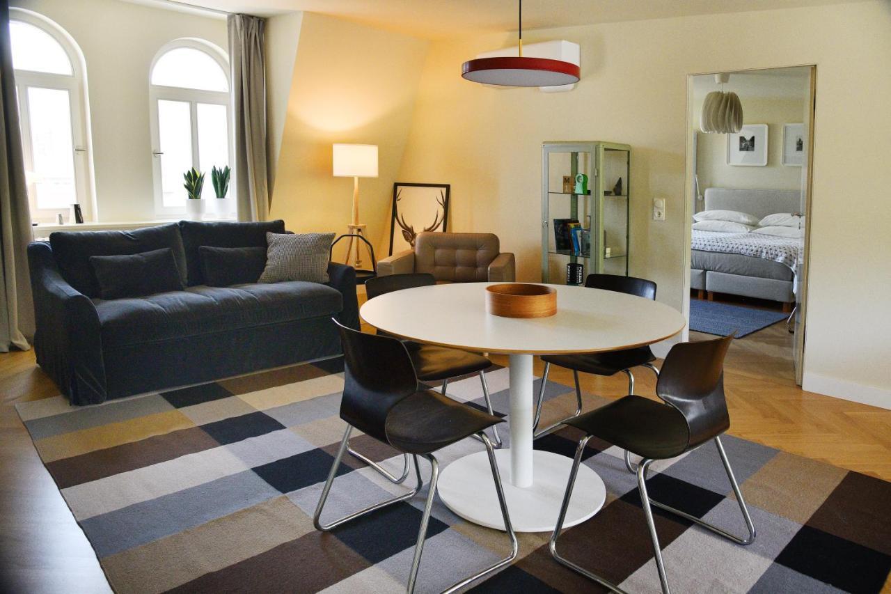 Jethon Exklusives City-Appartement Bernburg Bagian luar foto